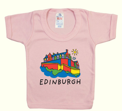 Scotland Edinburgh baby t shirt