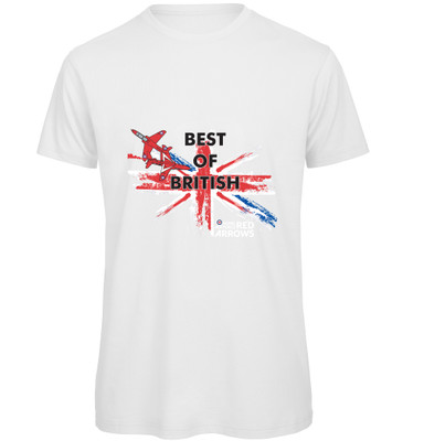 Red Arrows Best of British Organic Cotton Adult T-Shirt