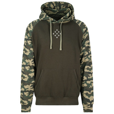 Diamond 9 Camo Baseball Hoodie