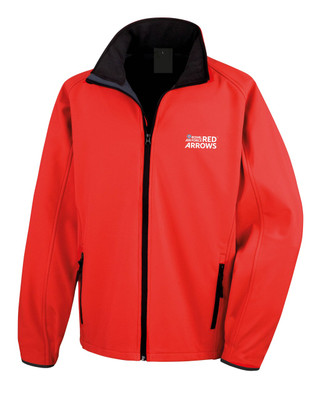 Red Arrows Printed Softshell Jacket