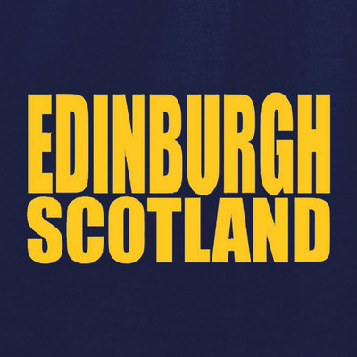 Edinburgh large block Ladies T-shirt