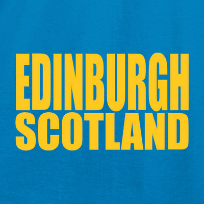 Edinburgh large block Ladies T-shirt