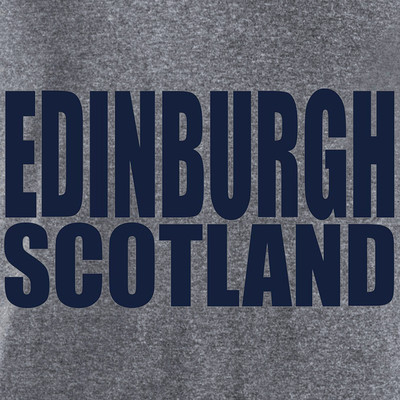 Edinburgh large block Navy Sweatshirt