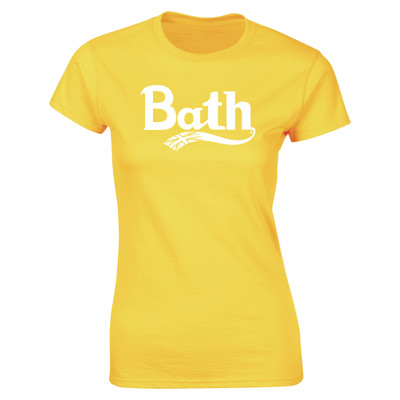 Bath Prob Best city (White) Style  Ladies T-shirt