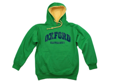 Distressed OU  Adult Contrast Hood