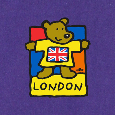 London bear  Kids Hood