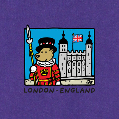 London England Beefeater Kids Hood