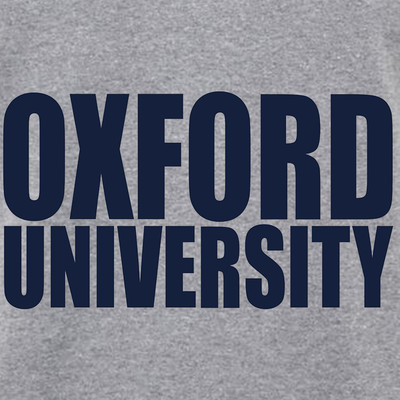 Oxford Uni Block (Navy) Kids Sweatshirt