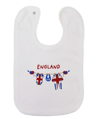 Scotland Washing Line Baby Bib