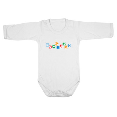 Edinburgh Building Blocks Baby L/SL Bodysuit