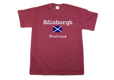 Edinburgh Saltire Scotland Kids T Shirt