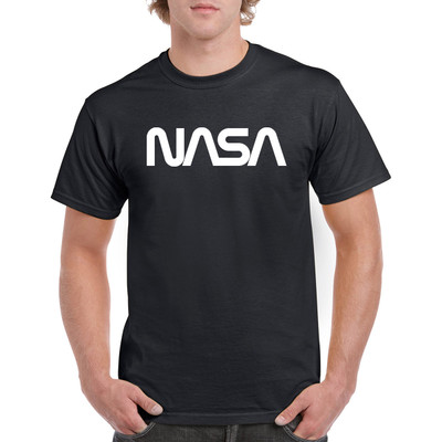 NASA Worm Logo T Shirt