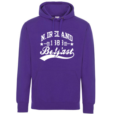 Belfast Northern Ireland 1888 Hoodie