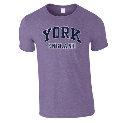 York England Harvard Print T-shirt