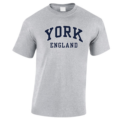 York England Harvard Print T-shirt