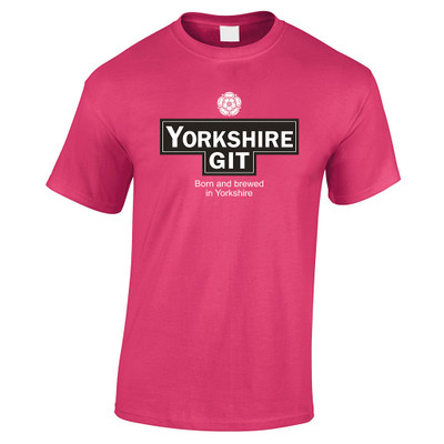 Yorkshire GIT born and brewed t-shirt