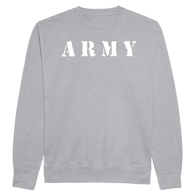 ARMY print SWEATSHIRT