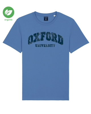 Organic Oxford University 'Harvard' dark print t-shirt