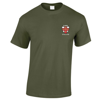 York crest adults t-shirt