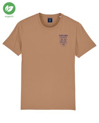 Organic Oxford University Pocket Crest Printed T-shirt