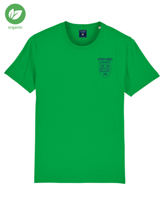 Organic Oxford University Pocket Crest Printed T-shirt