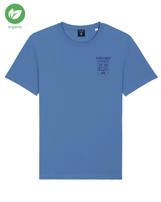 Organic Oxford University Pocket Crest Printed T-shirt