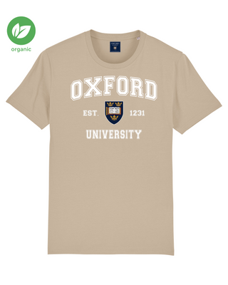 Organic Oxford University 'Harvard' Print T-shirt