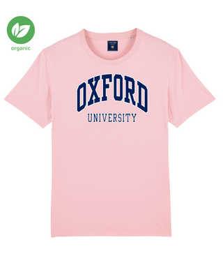 Organic Oxford University Havard Print Adult T-shirt