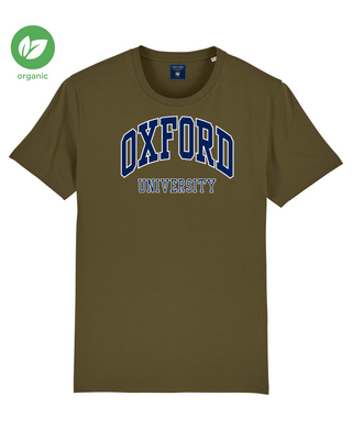 Organic Oxford University Havard Print Adult T-shirt