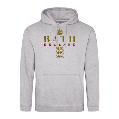 BATH England 3 LIONS printed hoodie