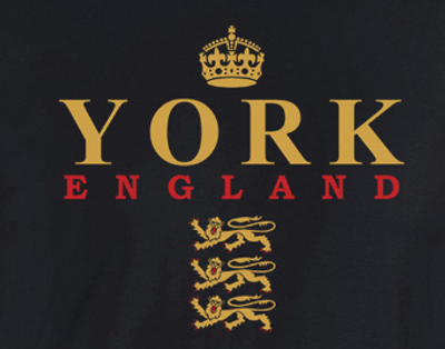 3 golden lions York England PRINT DESIGN