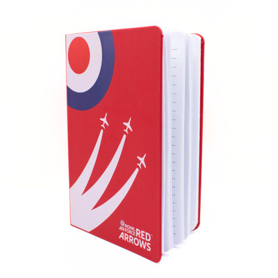 Red Arrows A5 Lined Notebook