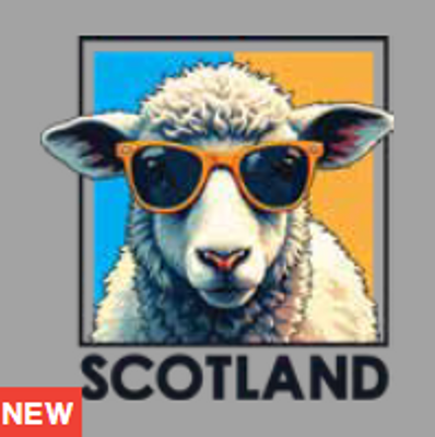 Sheep Sunglasses Adult Sweatshirt
