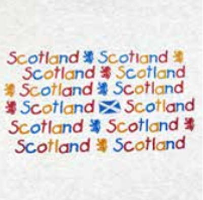 Scotland Repeated Kids Style Kids Hood