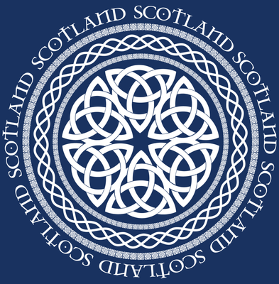 Celtic Knot Roundall - White - Adult T-shirt