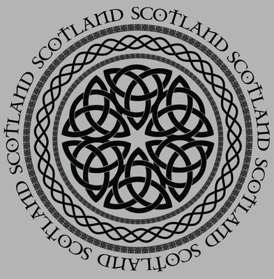 Celtic Knot Roundall Black Adult T-shirt