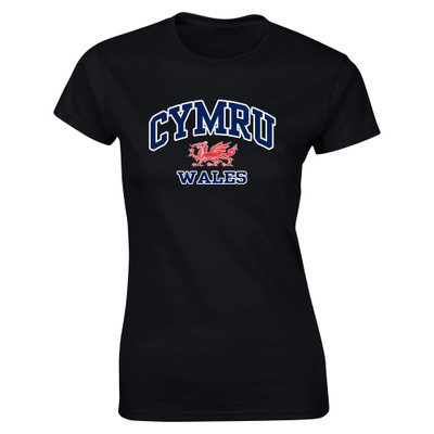 CYMRU Harvard Ladies T-shirt