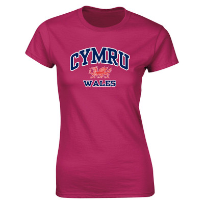 CYMRU Harvard Ladies T-shirt
