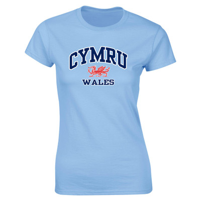 CYMRU Harvard Ladies T-shirt