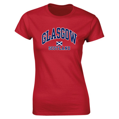 Glasgow Harvard Ladies T-shirt