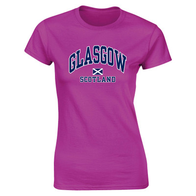 Glasgow Harvard Ladies T-shirt