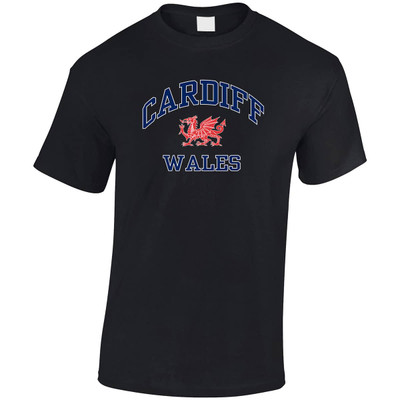 Cardiff Harvard with Dragon T-Shirt