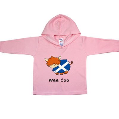 Saltire Heilan Coo Baby Hoodie T