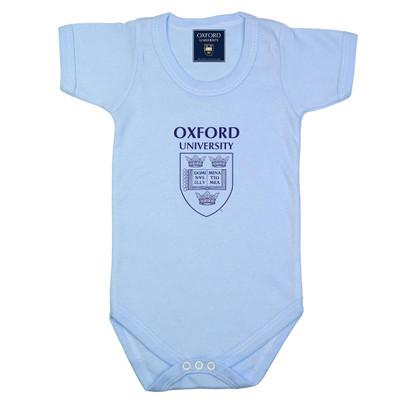 Oxford Crest Baby Short Sleeve Bodysuit