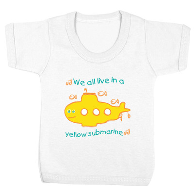 We all live in a yellow submarine Baby T-shirt