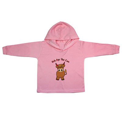 Och Aye The Coo, Highland Cow Baby Hoodie T