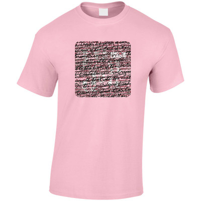 (DP)#London Script Square T-Shirt