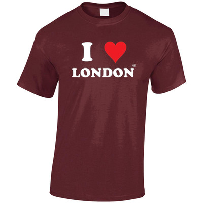 (LP)#I Love London (White) T-Shirt