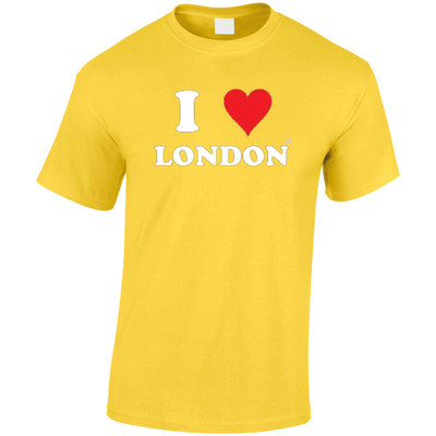 (LP)#I Love London (White) T-Shirt