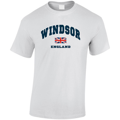 (HP)#Windsor Union Jack Harvard T-Shirt